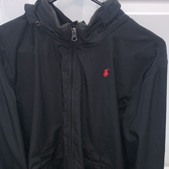 Gently used boys polo rain jacket - Picture 3 of 5